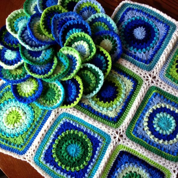 Crochet blanket colour combinations