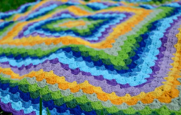 Crochet blanket color ideas