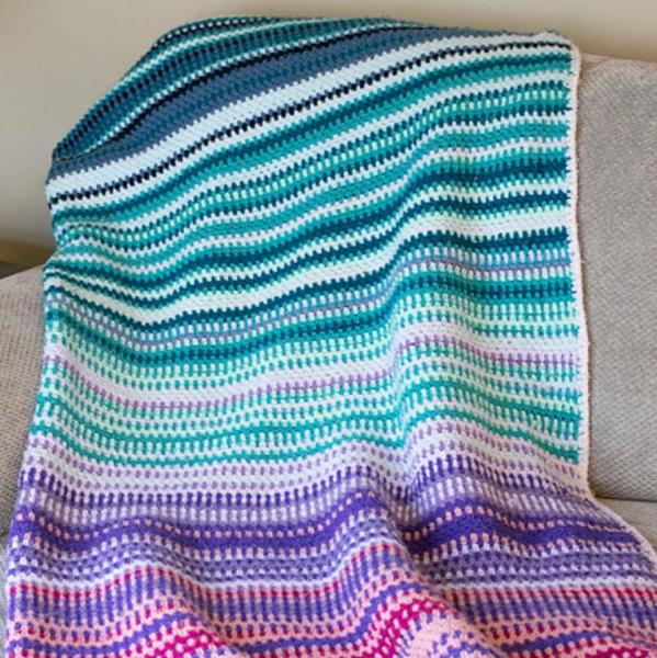 Temperature Blanket Free Crochet Pattern