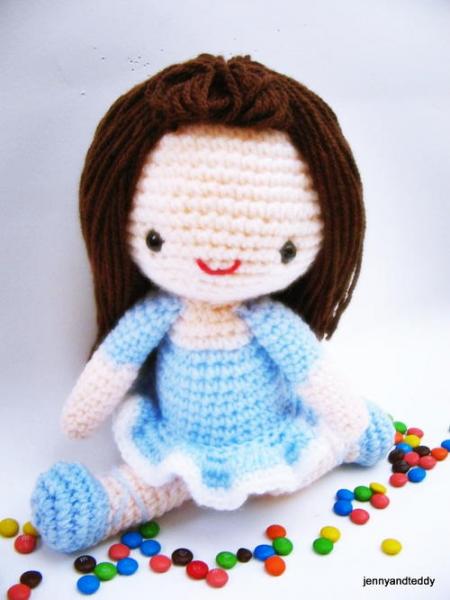 Bella Ballerina Amigurumi Doll