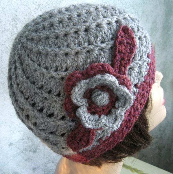 Crochet spiral hat pattern