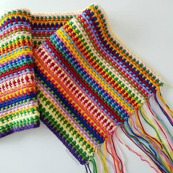 How to crochet a mood blanket