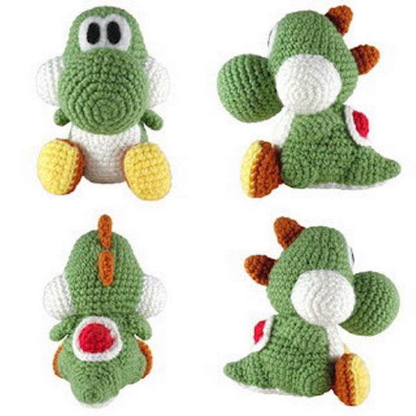 How to crochet yoshi