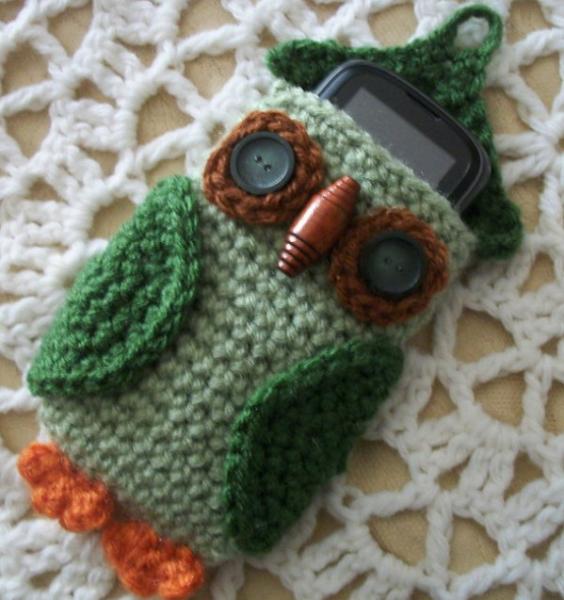 Owl Cell Phone Cozy