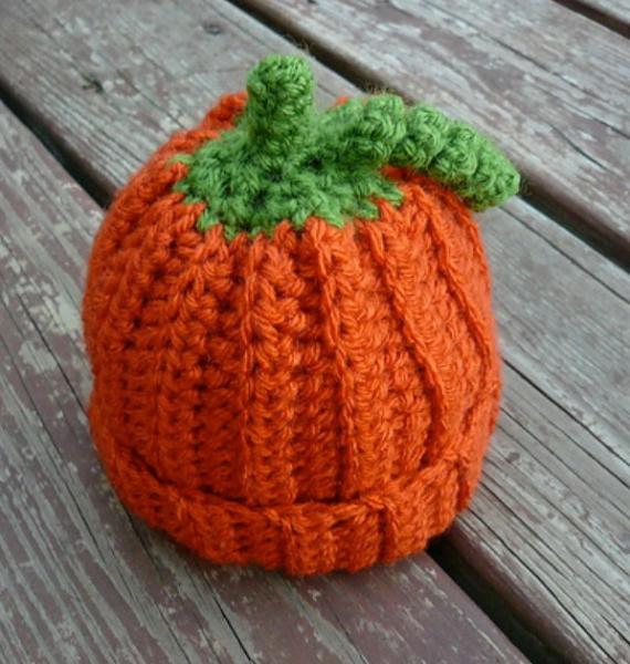Baby Pumpkin Hat