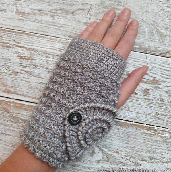 Ammonite Wrist Warmers