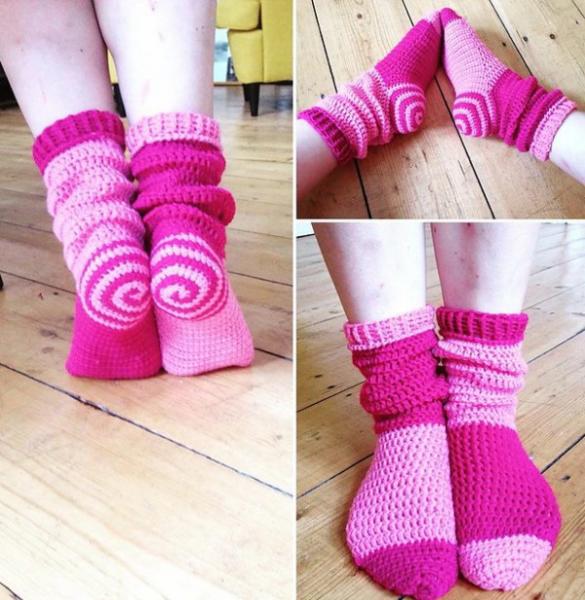 Spiral Socks