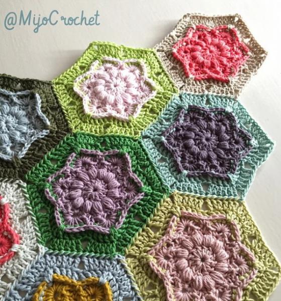 Wind Flower Hexagon