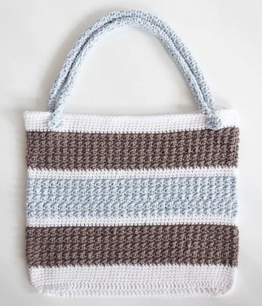 Aligned Cobble Stitch Anytime Tote
