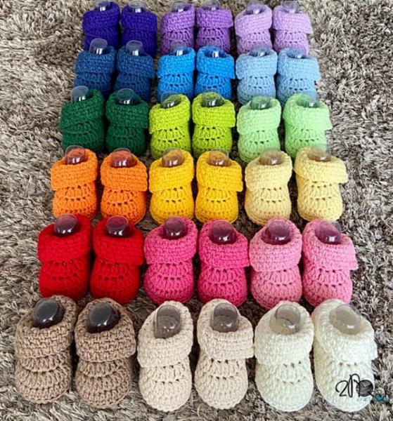 Basic Baby Booties