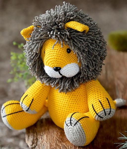 Leon Lion Amigurumi Free Crochet Pattern