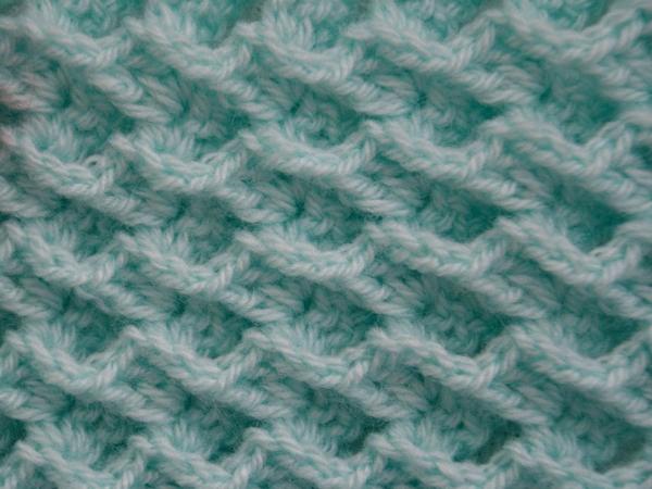 Ocean wave crochet pattern