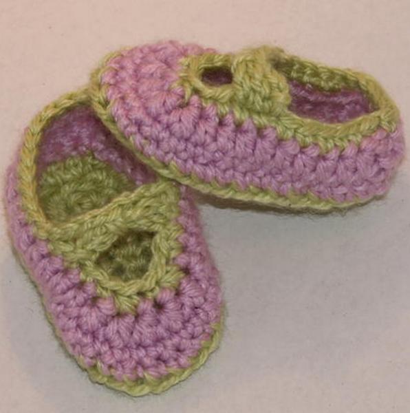 One Hour Baby Booties Pattern