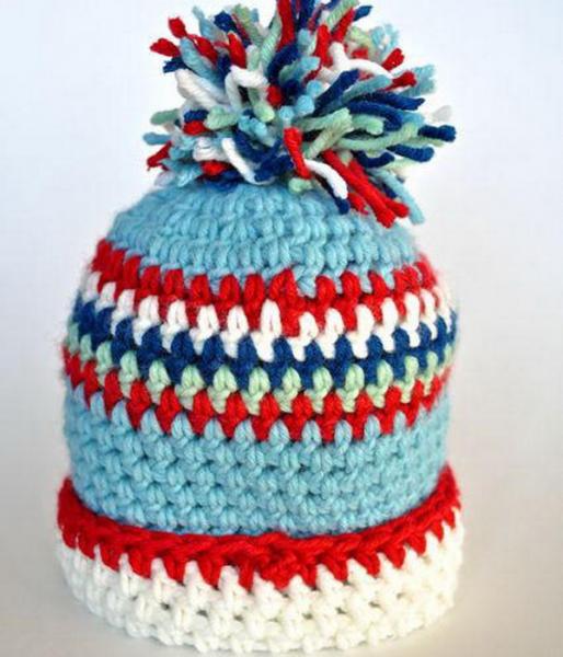 Quick-to-Stitch Baby Hat