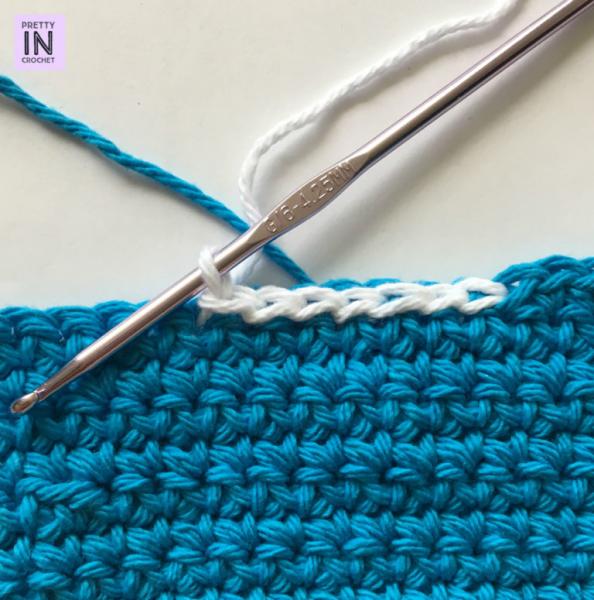 Slip stitch crochet