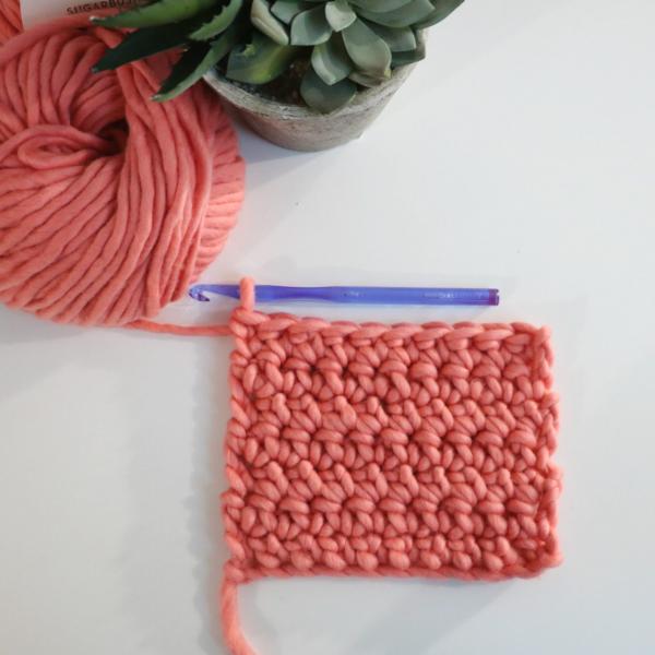 Single crochet stitch