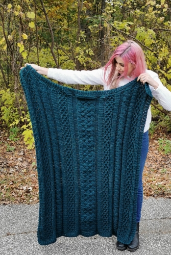 Molly Cabled Blanket