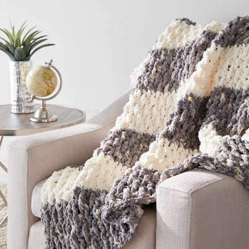 Lush Life Blanket by Bernat