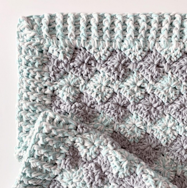 Crochet Baby Marly Harlequin Blanket