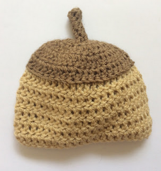 Acorn Baby Beanie