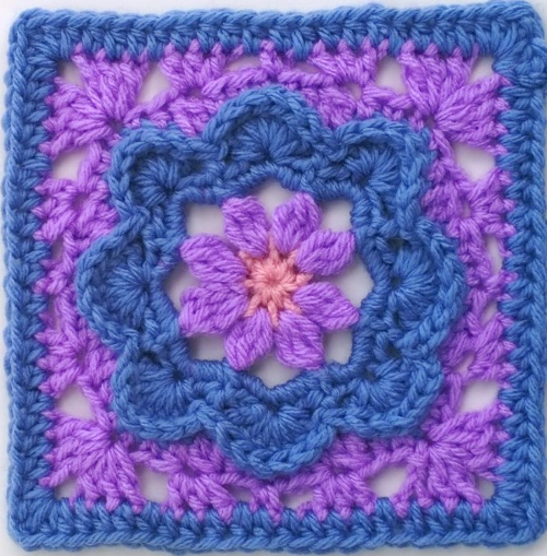 Granny square pattern free printable