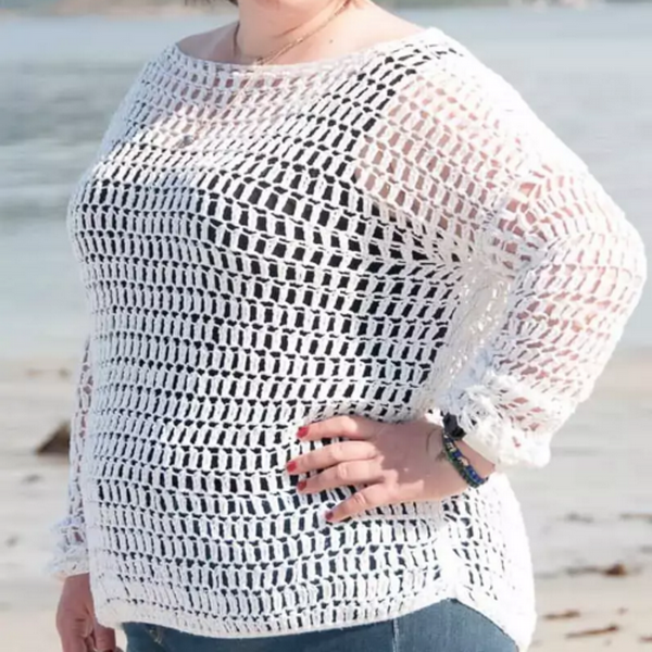 Summer Sweater Free Crochet Pattern