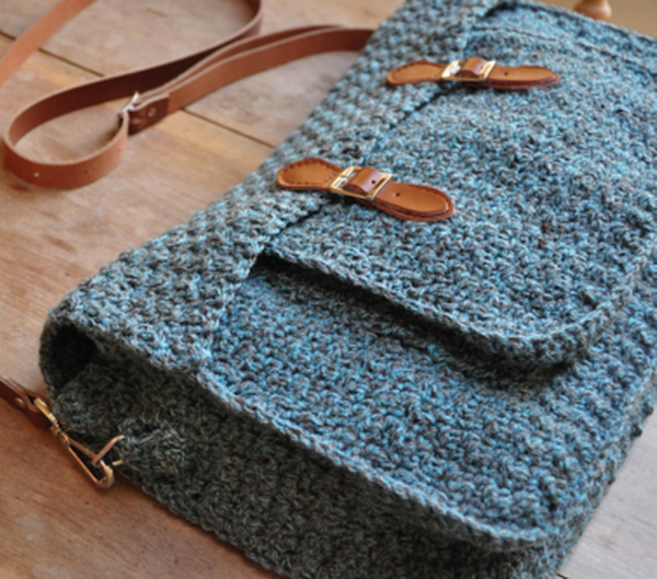 Quotidian Crochet Satchel Free Crochet Pattern