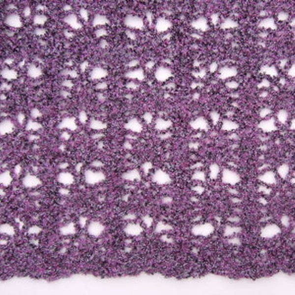 Lacy Chainless Blanket Free Crochet Pattern