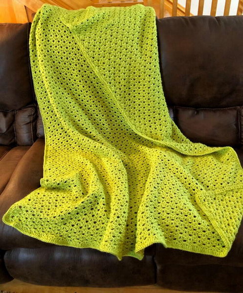 Glorious Springtime Blanket Crochet Pattern