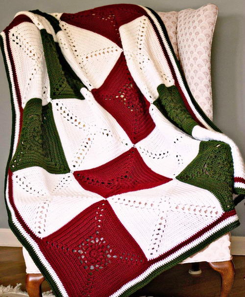 Rosary Hill Blanket Free Crochet Pattern
