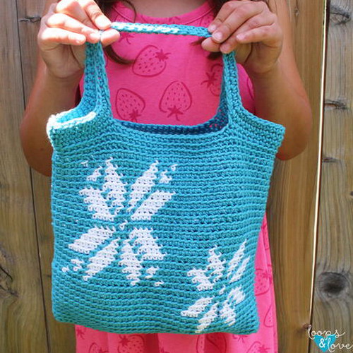 Crochet Snowflake Bag