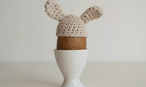 Bunny Ears Egg Cozy Pattern
