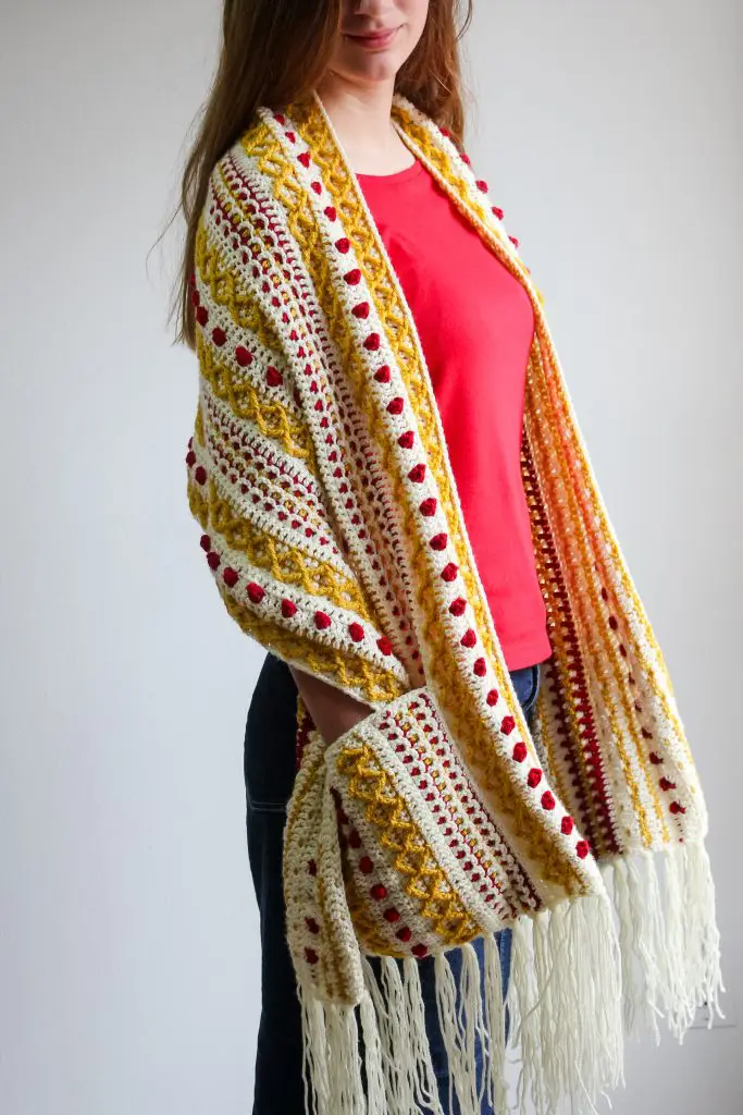 Marjorie Pocket Shawl