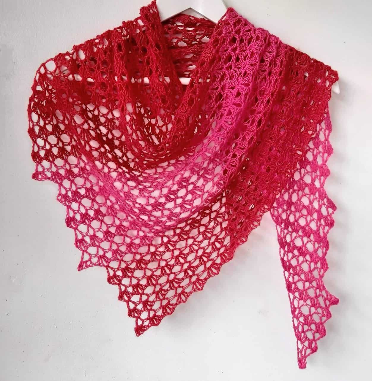 Summer scarf crochet