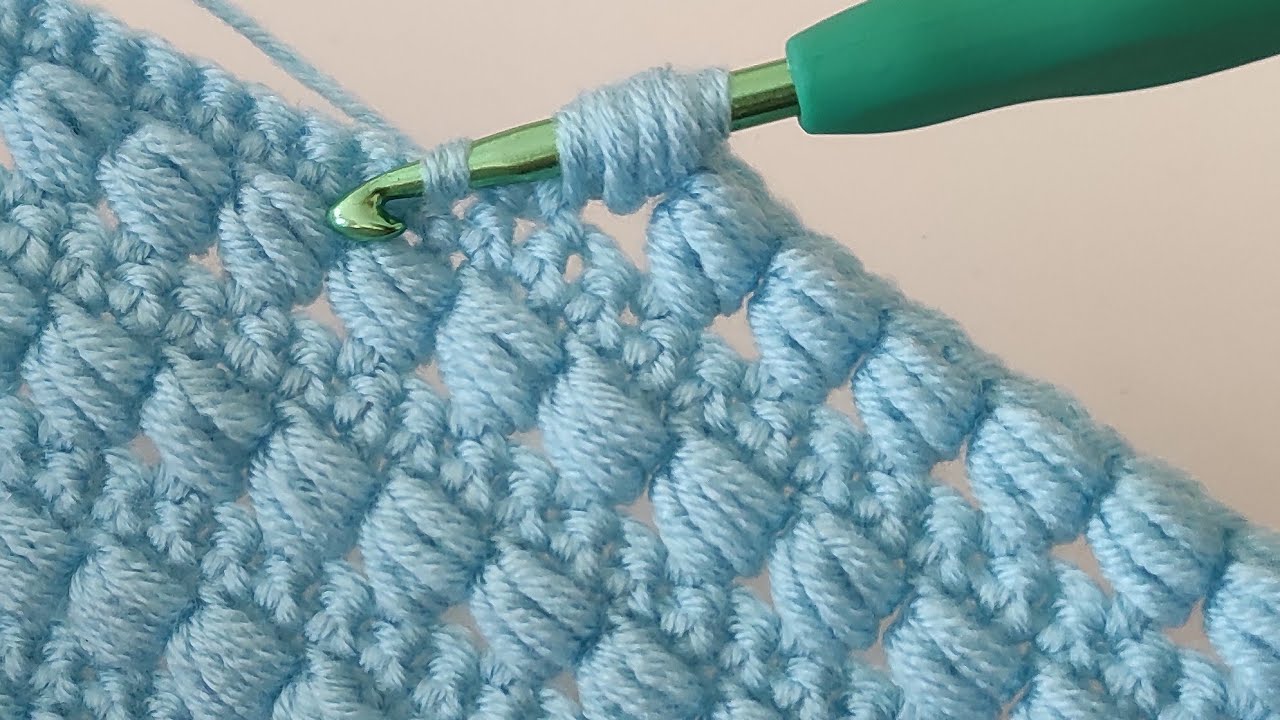 How to crochet a baby blanket step by step with pictures