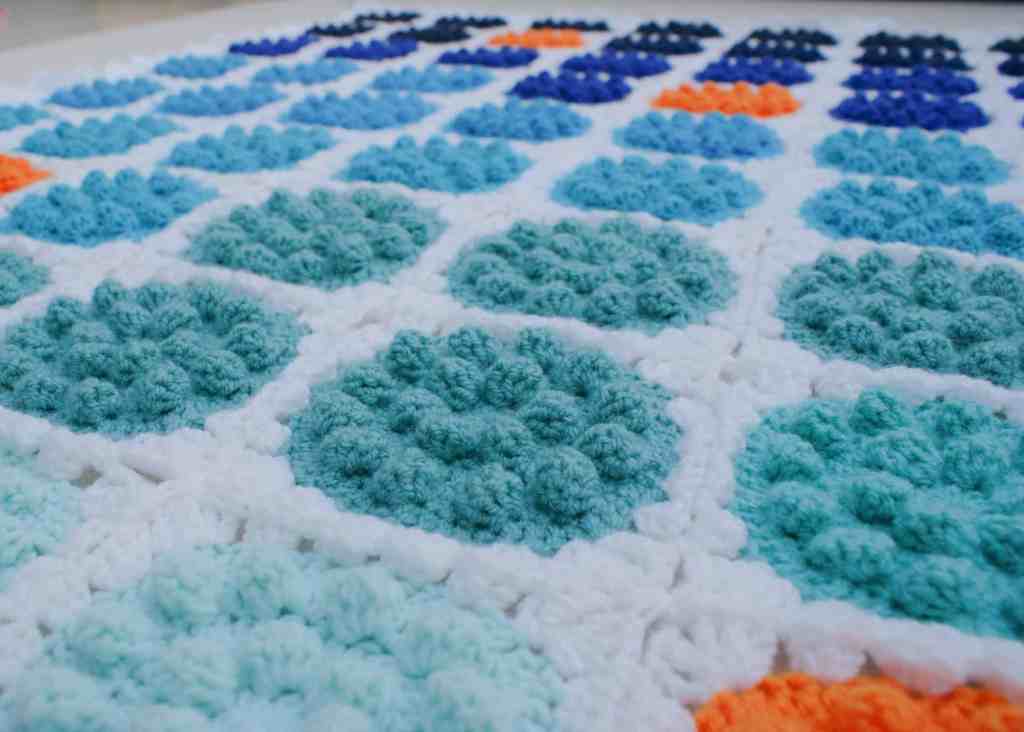 Bobble Pop Blanket crochet pattern