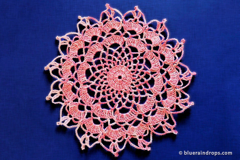 Crochet Happy Doily Pattern