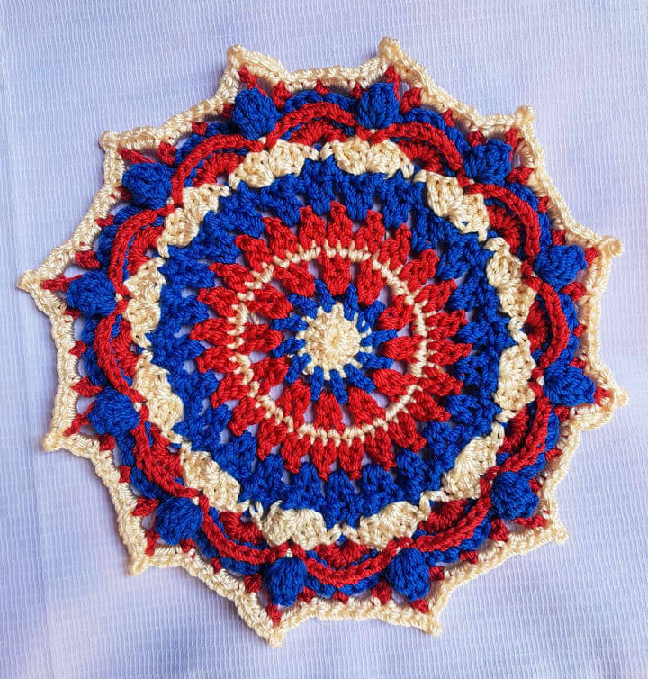 How to Crochet ASTI Doily - Free Pattern