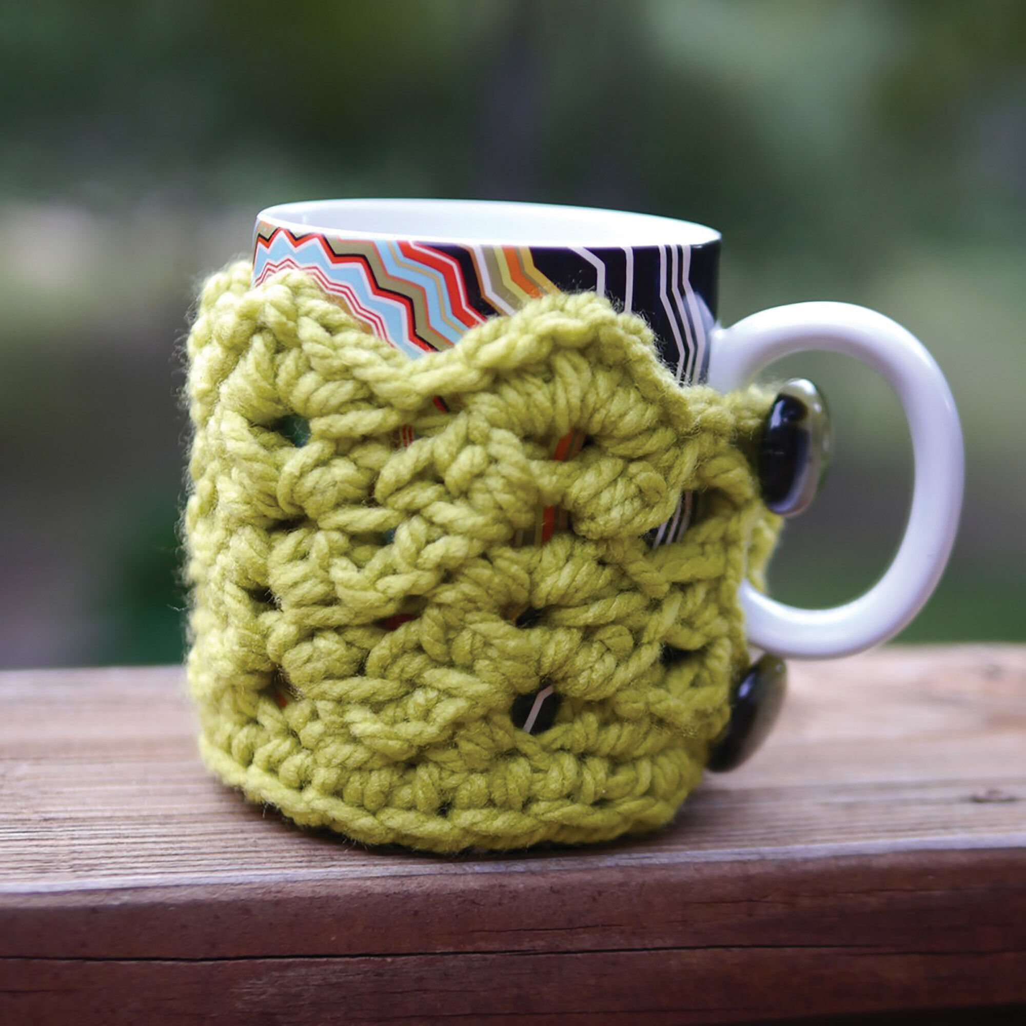 Bernat Cuppa Crochet Coffee Mug Cozy