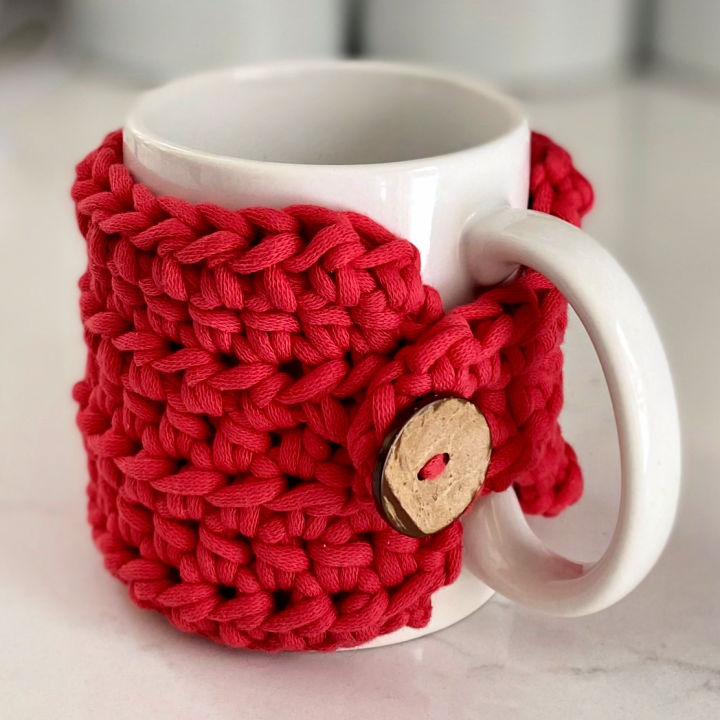 Crochet Stay Home Cup Cozy