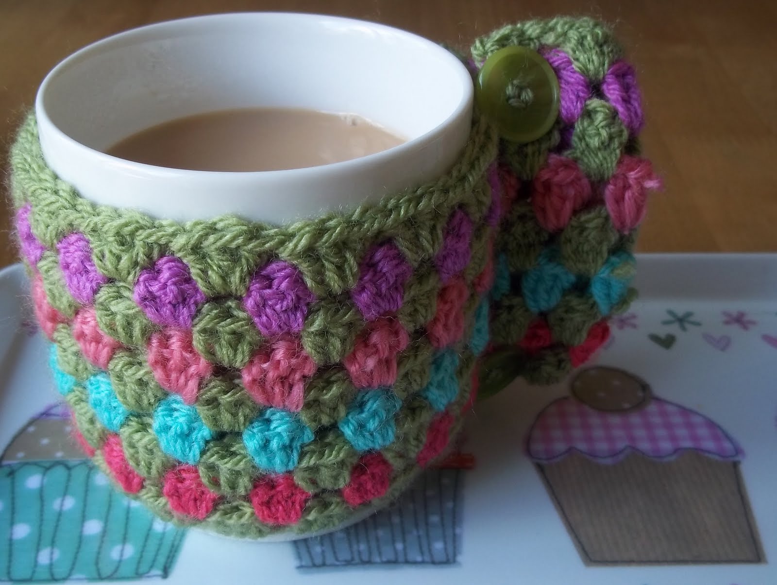 Crochet Cup Cozy Pattern