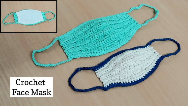 Quick and Easy Crochet Face Mask: