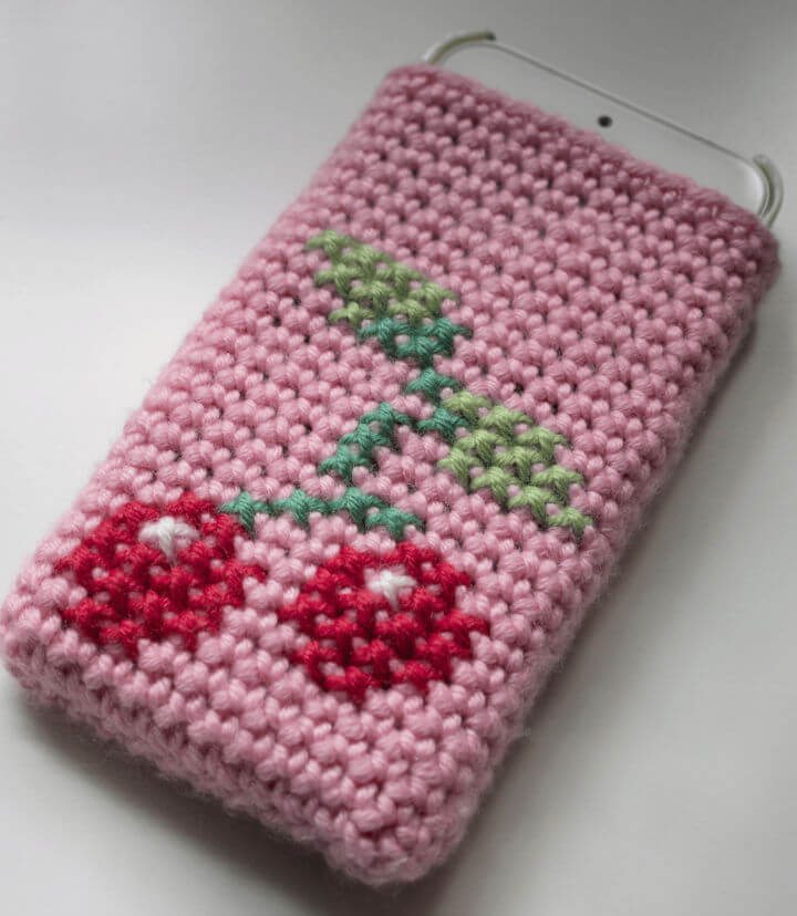 How to Crochet Phone Cosy - Free Pattern