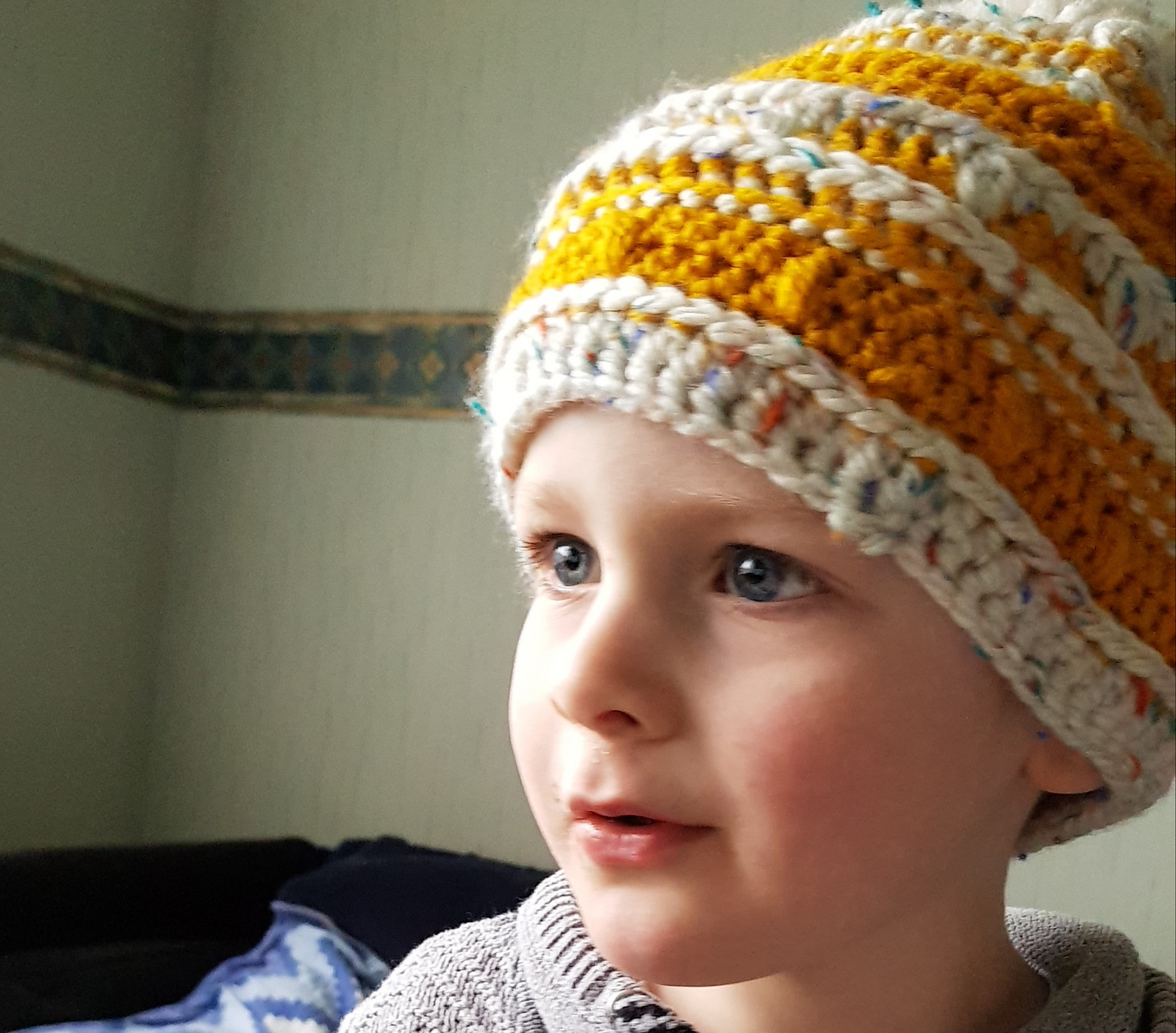 Textured Crochet Hat Pattern