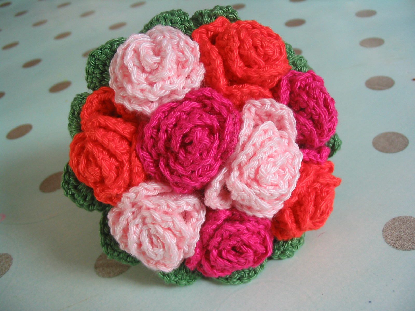 How to Crochet Flower Bouquet