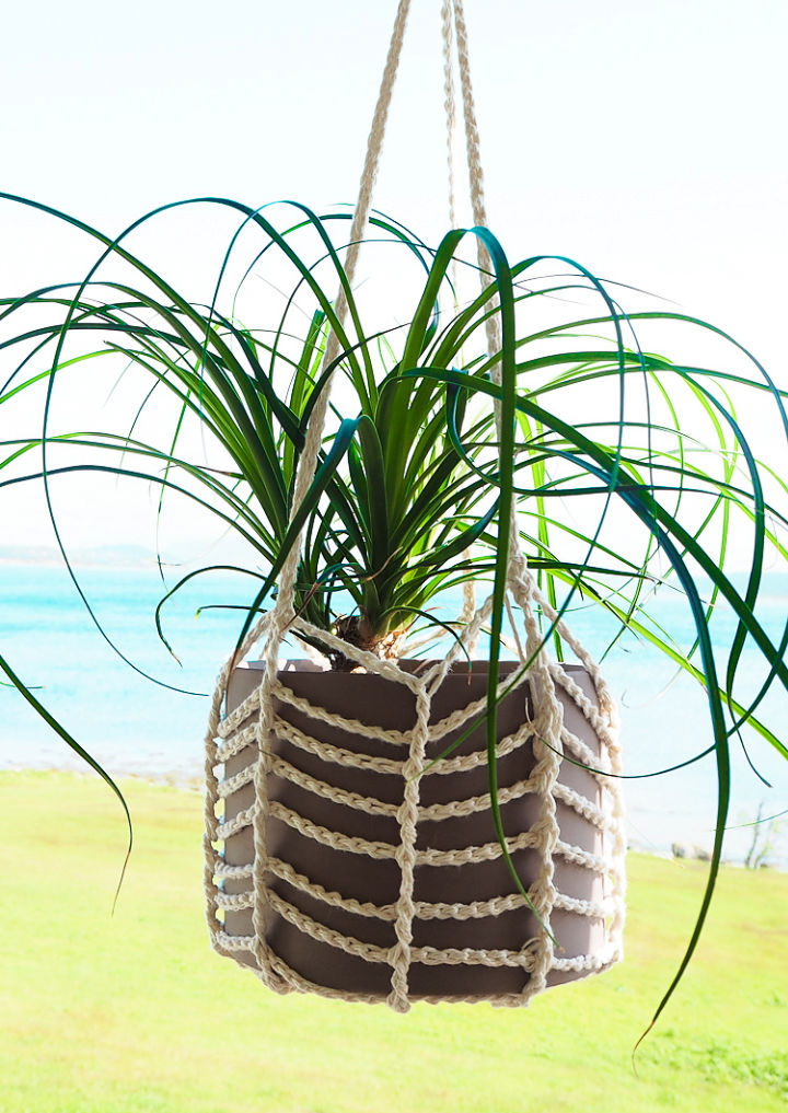 Easy Crochet Plant Hanger