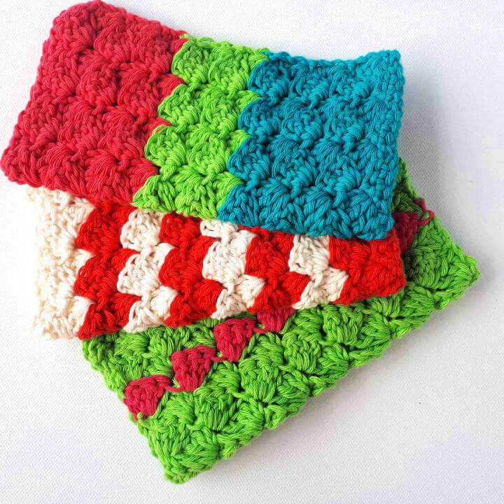 Cheery Crochet Dish Cloths