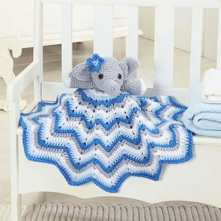 Crochet Stella Lovey Blanket