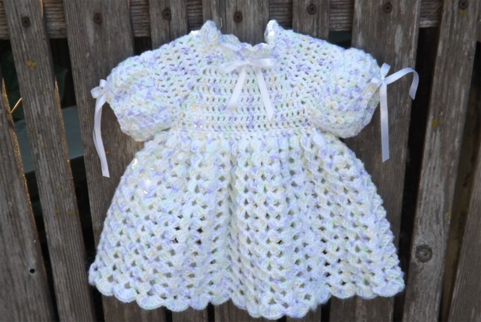 Free Crochet Baby Dress Pattern