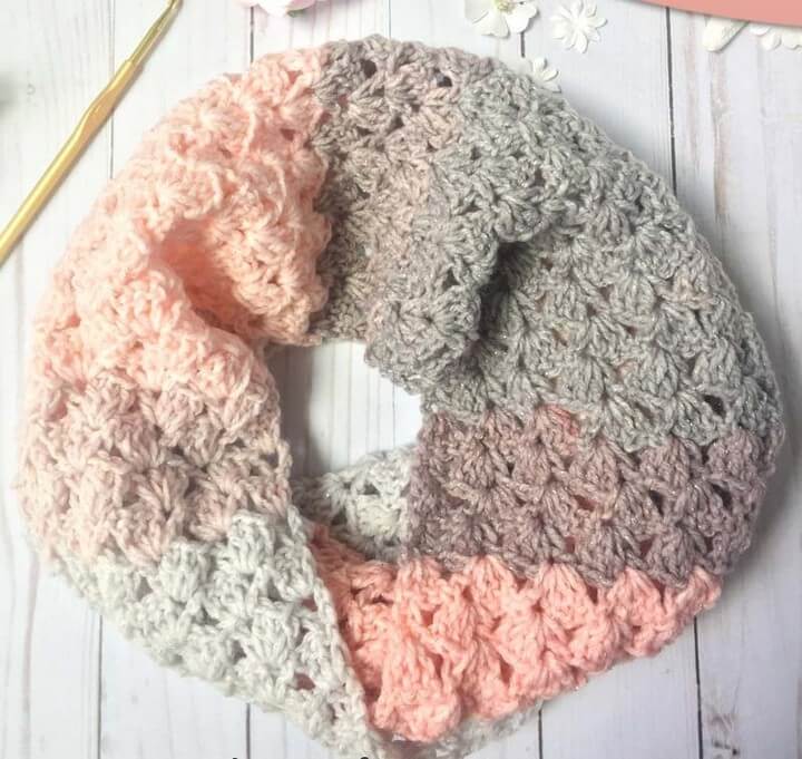 Lacy Crochet Scarf Patter